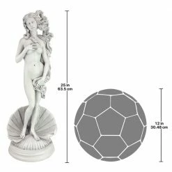 Design Toscano 23 in. H Birth of Venus 1486 Garden Statue -Design Toscano Sales Store design toscano garden statues ng34524 76 1000