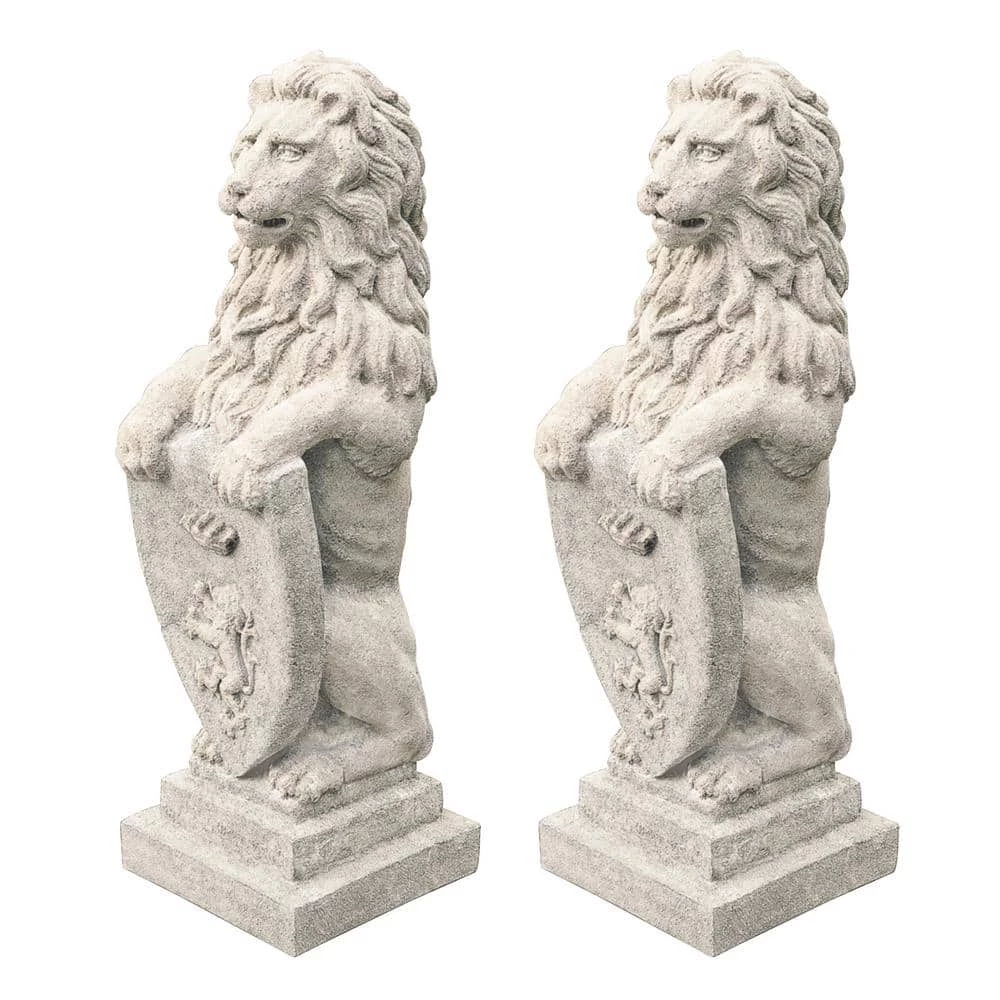 Design Toscano Beaumaris Castle Lion Sculpture Set (2-Piece) 3 Design Toscano Beaumaris Castle Lion Sculpture Set (2-Piece)