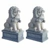 Design Toscano Giant Foo Dog of the Forbidden City Sculpture (2-Piece Set) -Design Toscano Sales Store design toscano garden statues ng931178 64 1000