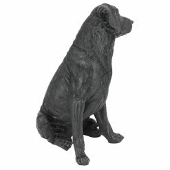 Design Toscano 15.5 in. H Black Labrador Retriever Dog Garden Statue -Design Toscano Sales Store design toscano garden statues ql156176 4f 1000 1