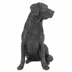 Design Toscano 15.5 in. H Black Labrador Retriever Dog Garden Statue -Design Toscano Sales Store design toscano garden statues ql156176 c3 1000 1