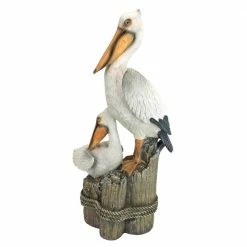 Design Toscano 24 in. H Ocean's Perch Pelican Statue -Design Toscano Sales Store design toscano garden statues ql56458 fa 1000 1