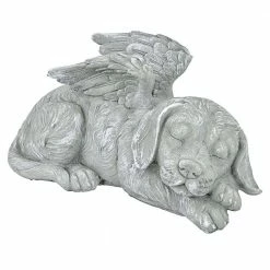 Design Toscano 5 in. H Dog Memorial Angel Pet Statue -Design Toscano Sales Store design toscano garden statues ql6079 4f 1000