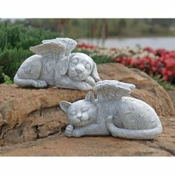 Design Toscano 5 in. H Dog Memorial Angel Pet Statue -Design Toscano Sales Store design toscano garden statues ql6079 76 1000