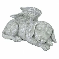 Design Toscano 5 in. H Dog Memorial Angel Pet Statue -Design Toscano Sales Store design toscano garden statues ql6079 c3 1000 1