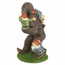 Design Toscano 16 in. H Schlepping the Garden Gnomes Bigfoot Statue -Design Toscano Sales Store design toscano garden statues qm16042 44 1000 1