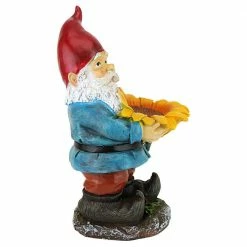 Design Toscano 11.5 in. H Sunflower Sammy Garden Gnome Statue 24 Design Toscano 11.5 in. H Sunflower Sammy Garden Gnome Statue -Design Toscano Sales Store design toscano garden statues qm19474 fa 1000