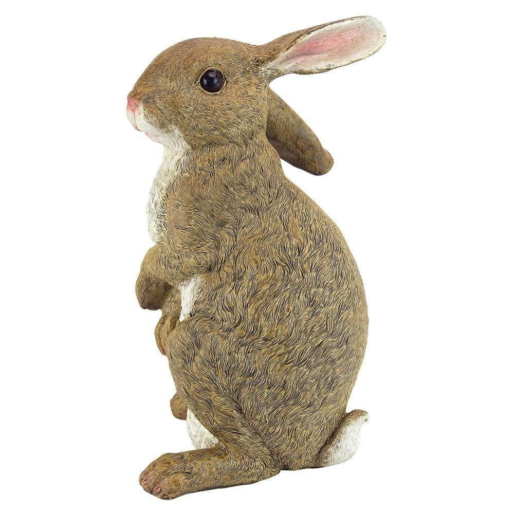 Design Toscano 11.5 in. H Hopper the Bunny Standing Garden Rabbit Statue 7 Design Toscano 11.5 in. H Hopper the Bunny Standing Garden Rabbit Statue - Image 5