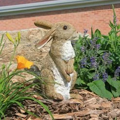 Design Toscano 11.5 in. H Hopper the Bunny Standing Garden Rabbit Statue 16 Design Toscano 11.5 in. H Hopper the Bunny Standing Garden Rabbit Statue -Design Toscano Sales Store design toscano garden statues qm200681 fa 1000