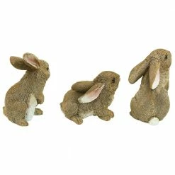 Design Toscano The Bunny Den Garden Rabbit Statue (3-Piece Set) -Design Toscano Sales Store design toscano garden statues qm92008 1f 1000 1