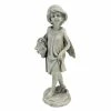 Design Toscano 10 in. H Rose Garden Fairy with Basket Statue -Design Toscano Sales Store design toscano garden statues sh9403614 64 1000