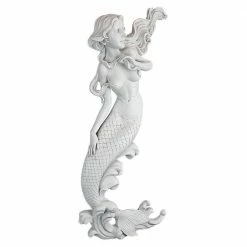 Design Toscano 33 in. H Mermaid of Langelinie Cove Wall Sculpture -Design Toscano Sales Store design toscano outdoor wall sculptures eu6424 1f 1000