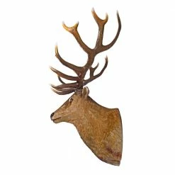 Design Toscano 58.5 in. H Big Antler Buck Trophy Deer Head Wall Sculpture -Design Toscano Sales Store design toscano outdoor wall sculptures ne170216 4f 1000 1
