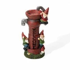 Glitzhome 16.5 in. H Solar Polyresin Water Pump Gnome Garden Statue 17 Glitzhome 16.5 in. H Solar Polyresin Water Pump Gnome Garden Statue -Design Toscano Sales Store glitzhome garden statues 2025400020 44 1000