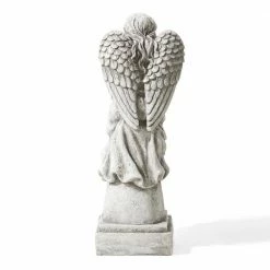 Glitzhome 31.25 in. H MGO Angel Garden Statue -Design Toscano Sales Store glitzhome garden statues 2025400025 1f 1000