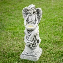 Glitzhome 31.25 in. H MGO Angel Garden Statue -Design Toscano Sales Store glitzhome garden statues 2025400025 44 1000