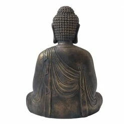 Glitzhome 22.75 in. H MGO Meditating Buddha Garden Statue 12 Glitzhome 22.75 in. H MGO Meditating Buddha Garden Statue -Design Toscano Sales Store glitzhome garden statues gh2025400008 44 1000