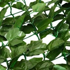 Costway 59 in. L x 94.5 in. W x 6 in. H Plastic Faux Ivy Leaf Garden Decorative Fence -Design Toscano Sales Store green costway garden fencing ghm0270 fa 1000