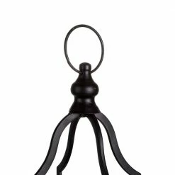 Glitzhome Large Farmhouse Black Metal Lantern KD (Set of 2) -Design Toscano Sales Store multi glitzhome outdoor lanterns 2009000016 1f 1000