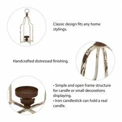 Glitzhome 22.00 in. H Large Farmhouse Metal Lantern -Design Toscano Sales Store multi glitzhome outdoor lanterns gh1406202686 4f 1000