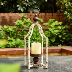 Glitzhome 16.50 in. H Small Farmhouse Metal Lantern 15 Glitzhome 16.50 in. H Small Farmhouse Metal Lantern -Design Toscano Sales Store multi glitzhome outdoor lanterns gh1406202687 31 1000