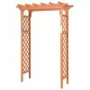 Costway 88 in. x 60 in. Fir Wood Arbor Trellis Pergola Outdoor Patio Plant -Design Toscano Sales Store orange yellow costway arbors cyw50348 64 1000