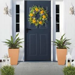 Glitzhome 22.75 in. H Oversized Eco-Friendly PE Terracotta Tapered Tall Fluted Pot Planter (2-Pack) 14 Glitzhome 22.75 in. H Oversized Eco-Friendly PE Terracotta Tapered Tall Fluted Pot Planter (2-Pack) -Design Toscano Sales Store terra cotta glitzhome plant pots 2022800009 44 1000